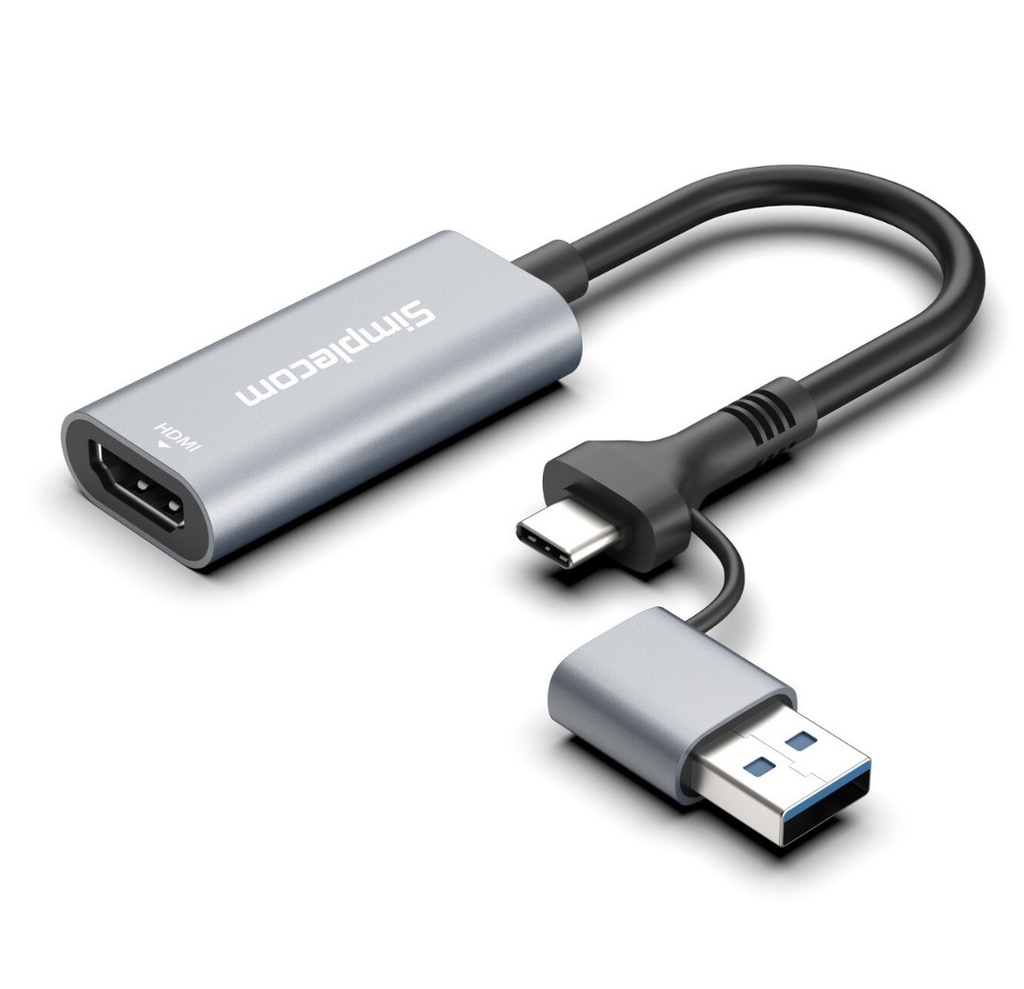 Simplecom USB-C/USB to HDMI Adapter Full HD (1080p)