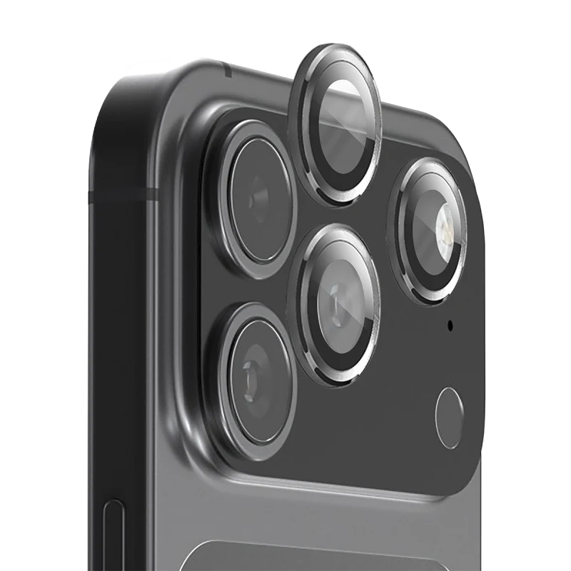 EFM Camera Lens Armour suits iPhone 17 Pro/17 Pro Max - Carbon