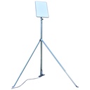 Matchmaster Metal Roof Mount with 1.5m Mast for ISP (Internet) Satellite Dishes
