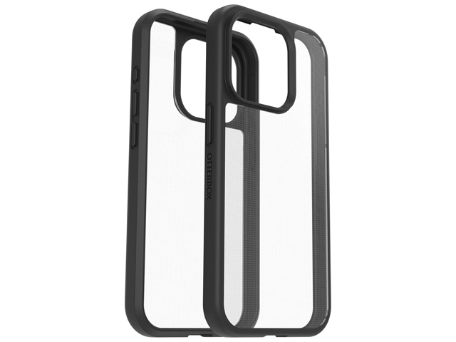 OtterBox REACT Case suits iPhone 15 Pro Max - Black Crystal