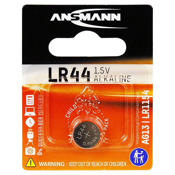 Ansmann LR44 Alkaline Battery