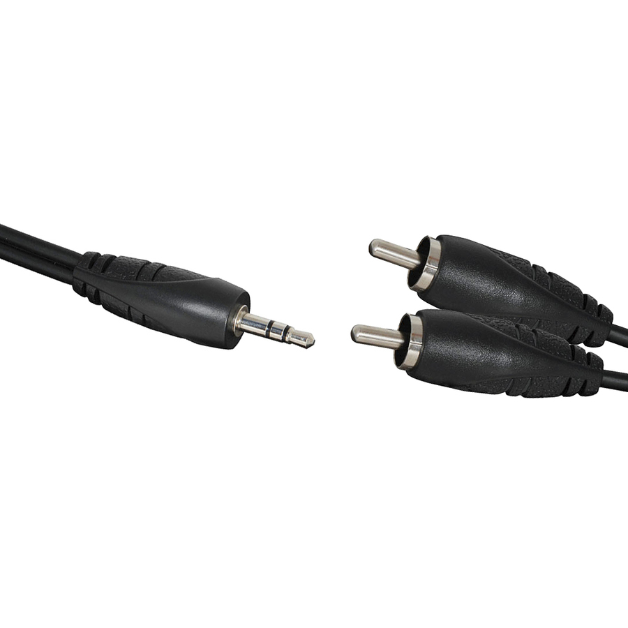 3.5mm Stereo Plug to 2x RCA Plugs Audio Cable - 3m