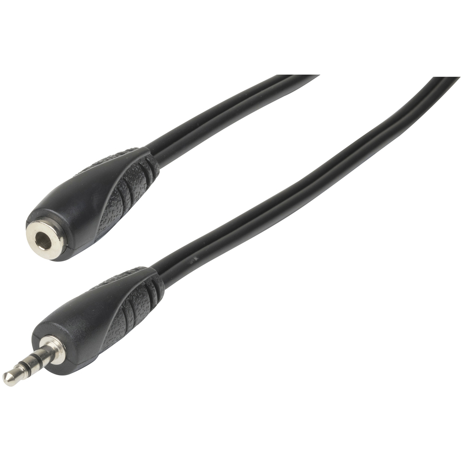 Aux Extension - 3.5mm 3.0m (3.5mm Plug to 3.5mm Socket)