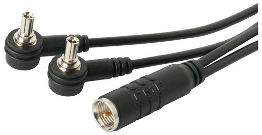 Dual TS5 to single FME Male Patch Lead