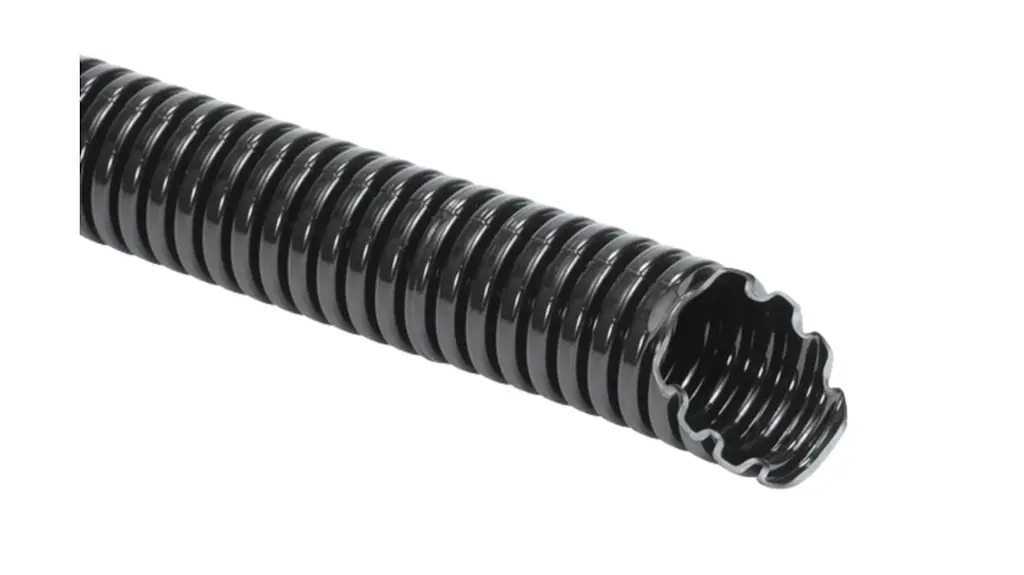 Plastic Flexible Conduit Black 10mm (13mm OD/9.9mm ID)
