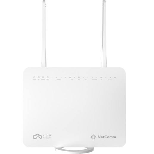 NetComm NL19MESH CloudMesh Wi-Fi 5 ADSL/VDSL Hybrid 4G Failover LTE Gateway