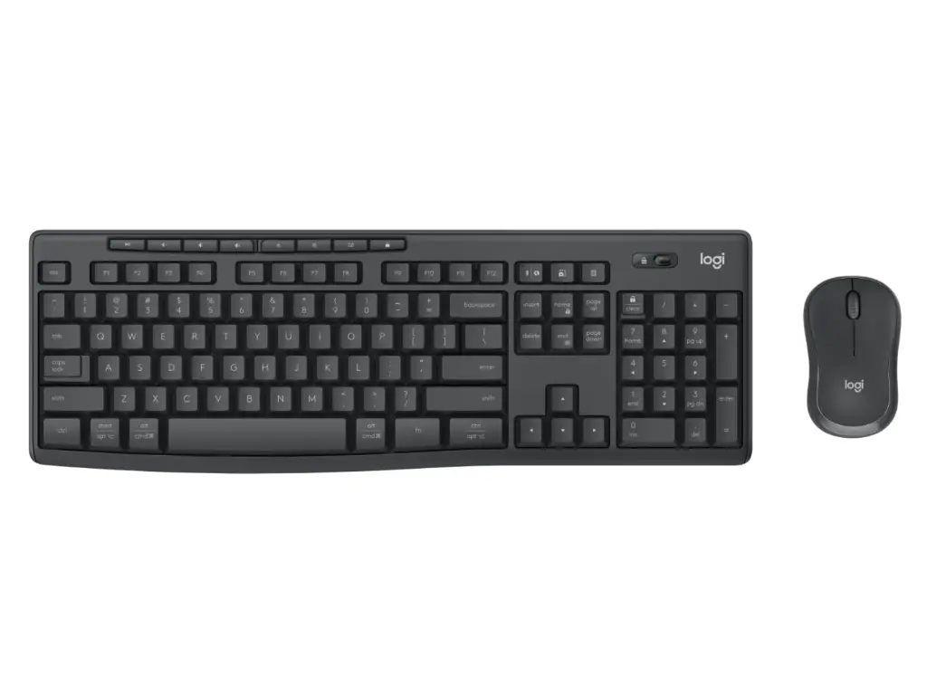 Logitech MK370 Wireless Keyboard & Mouse Combo - Graphite