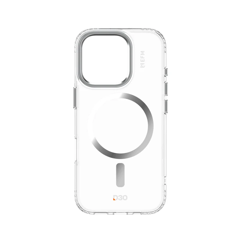 EFM Volta Case with D3O Bio suits iPhone 16 Pro - Clear