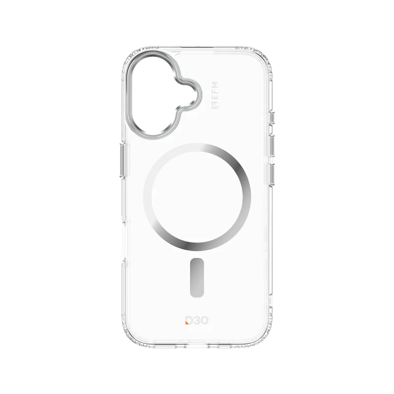 EFM Volta Case with D3O Bio suits iPhone 16 Plus - Clear