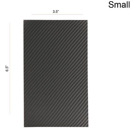 ProtectionPro 'Carbon Fiber' Film Anthracite - Small