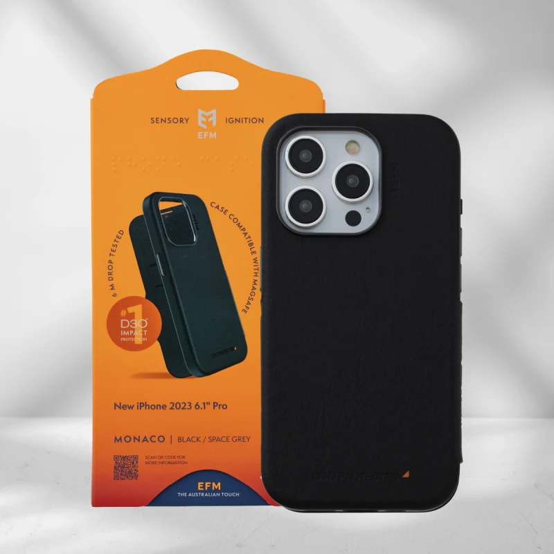 EFM Monaco Wallet Case suits iPhone 15 Pro