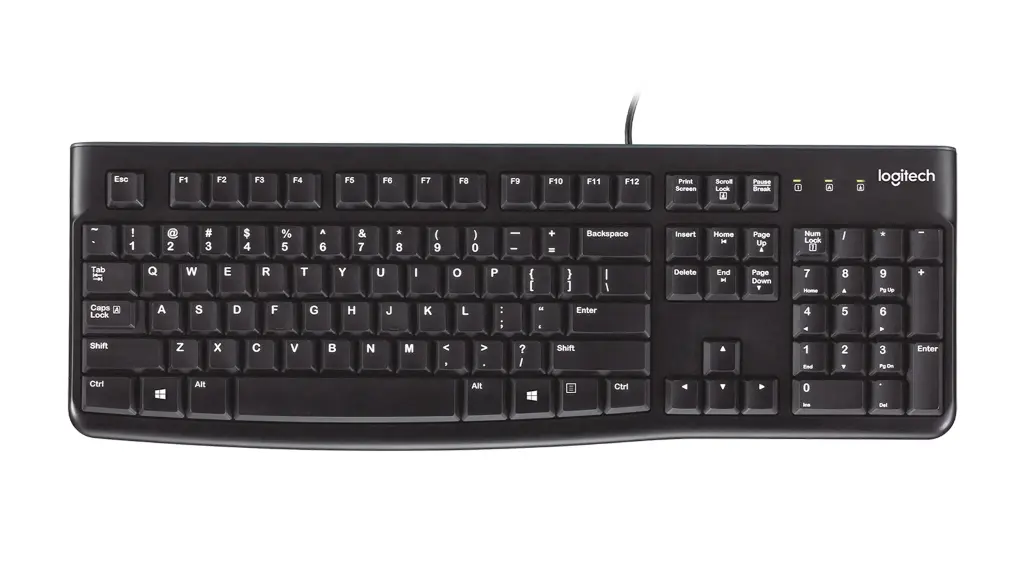 Logitech K120 USB Wired Keyboard (Keyboard Only)
