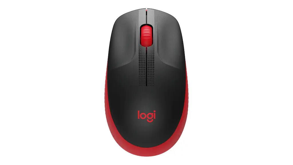 Logitech M190 Wireless Mouse - Red