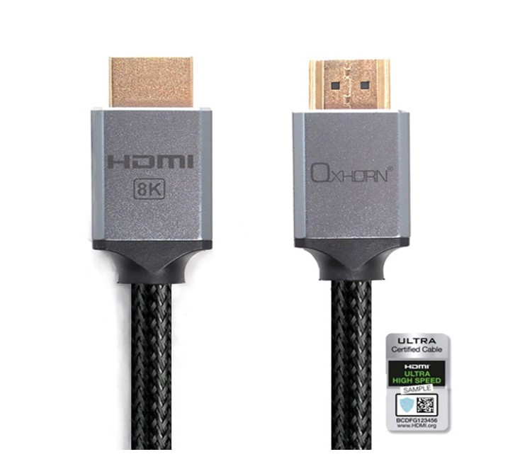 Oxhorn HDMI Cable 2.1a Male to Male - 5m