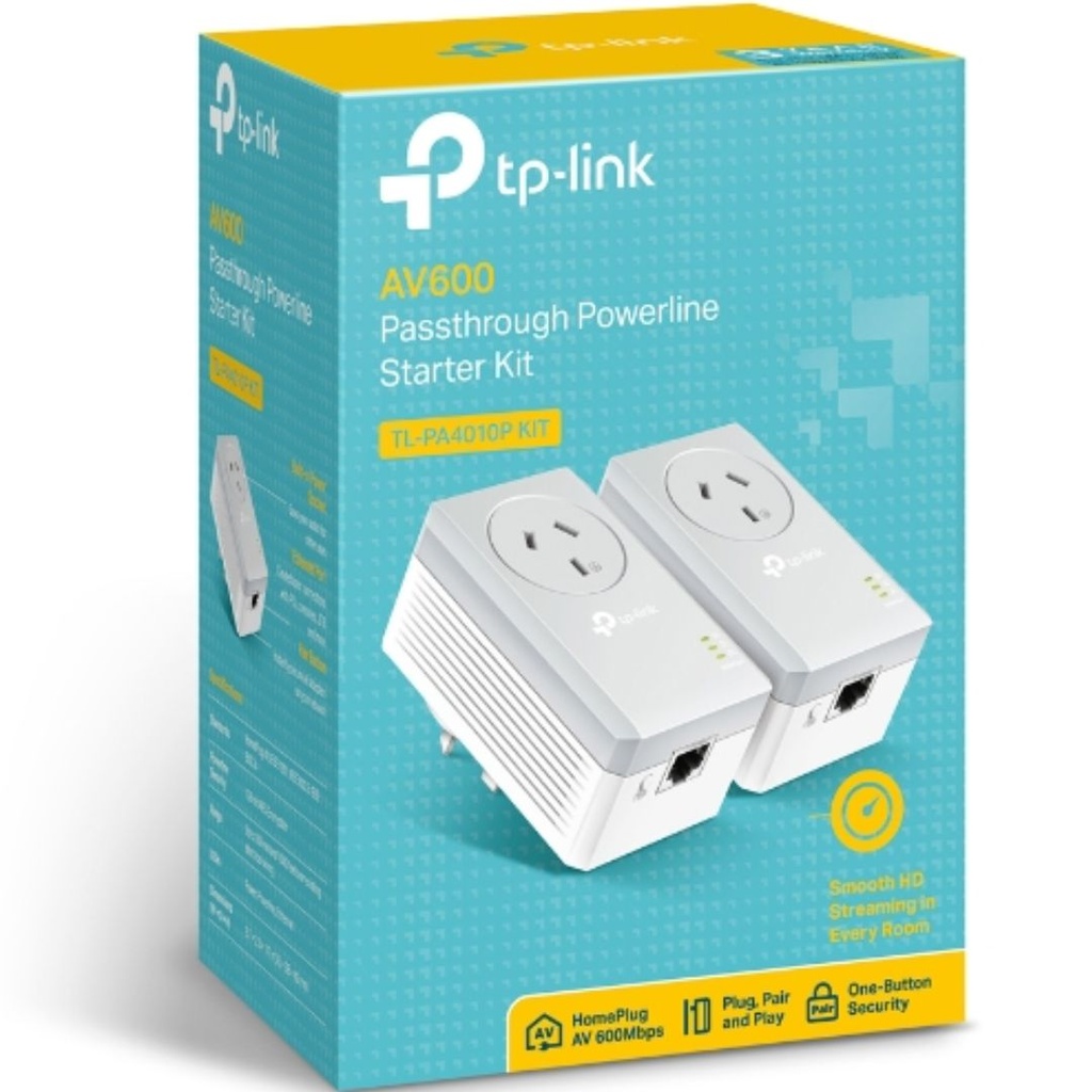 TP-Link AV600 Powerline Adapter w/AC Pass Through