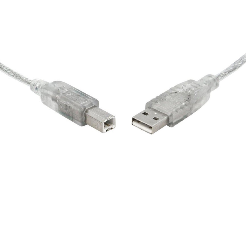 8Ware USB 2.0 Printer (A-B) Cable - 5m