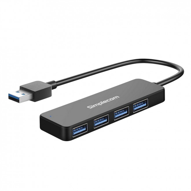 Simplecom USB 3.0 (USB 3.2 Gen 1) 4 Port USB Hub