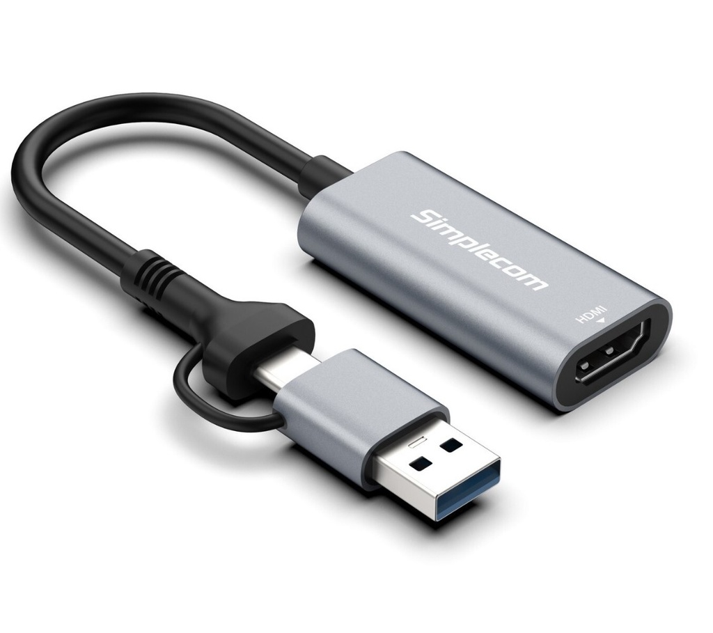 Simplecom USB-C/USB to HDMI Adapter Full HD (1080p)