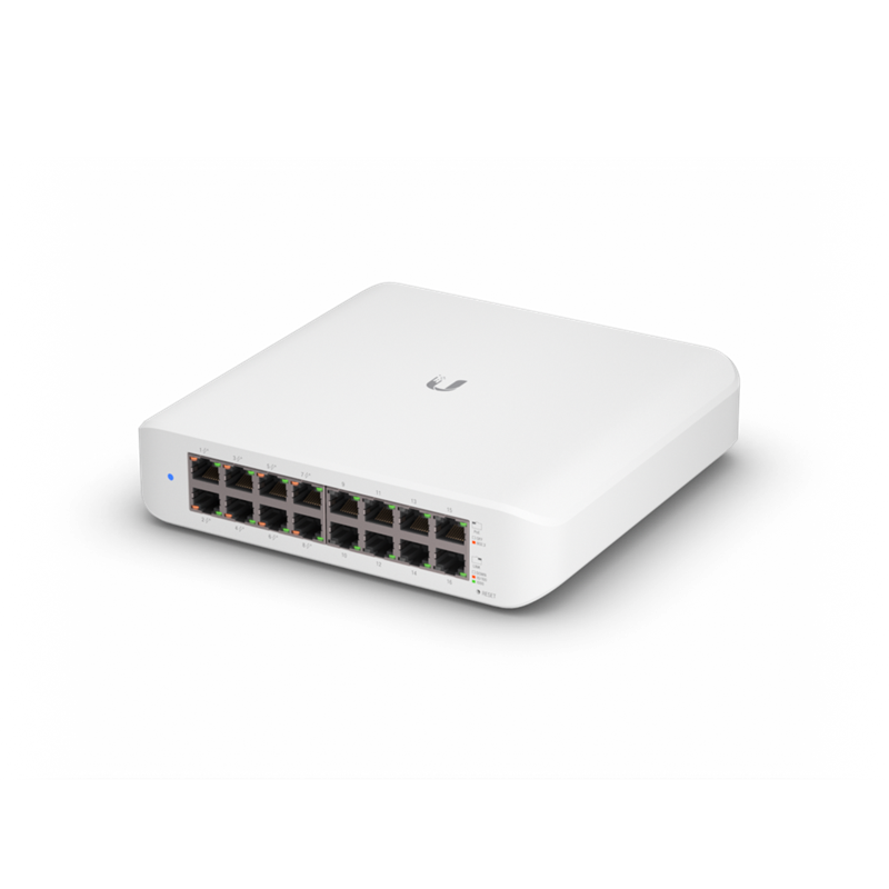 Ubiquiti UniFi Switch Lite 16 PoE (8x 802.3at PoE+ Ports, 45W Total)
