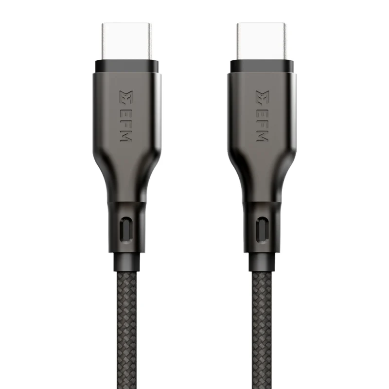 EFM USB-C to USB-C Essential Power Cable 2M - Black
