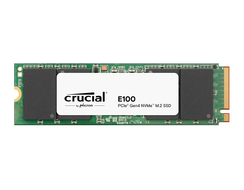 Crucial E100 480GB Gen4 NVMe SSD