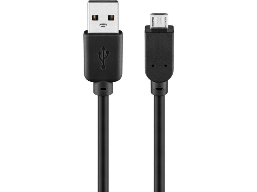 Goobay USB-A to Micro USB Charge & Sync Cable 1.8M - Black