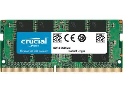 Crucial 8GB (1x8GB) DDR4 SODIMM 3200MHz CL22 1.2V Notebook Laptop Memory RAM