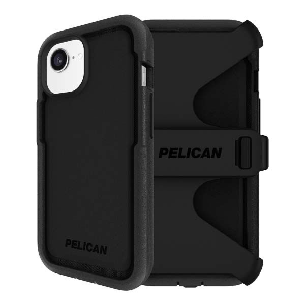 Pelican Voyager MagSafe Case with Holster suits iPhone 16e/15/14/13