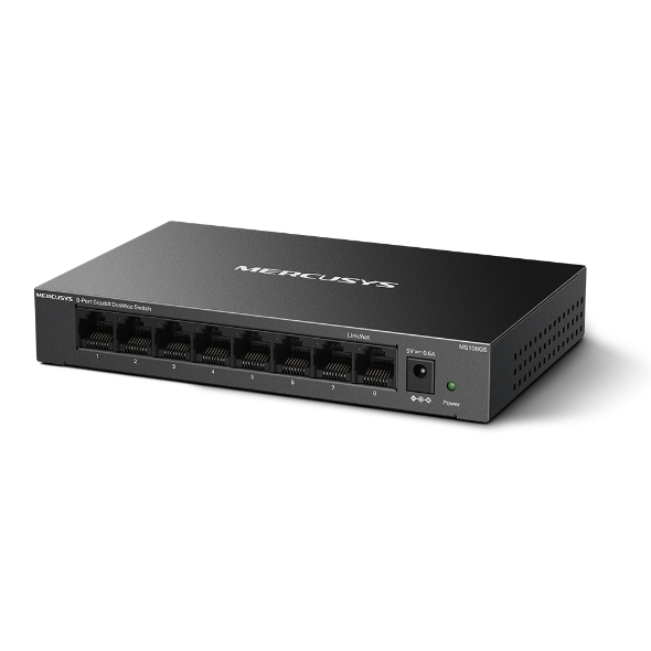 Mercusys 8 Port Gigabit Desktop Switch (Unmanaged)