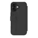 EFM Venice Wallet Case suits iPhone 17 - Black