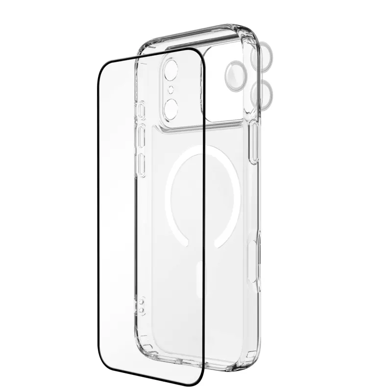 EFM 3-in-1 Case, Screen Armour and Camera Lens Armour Bundle suits iPhone 17 Pro Max