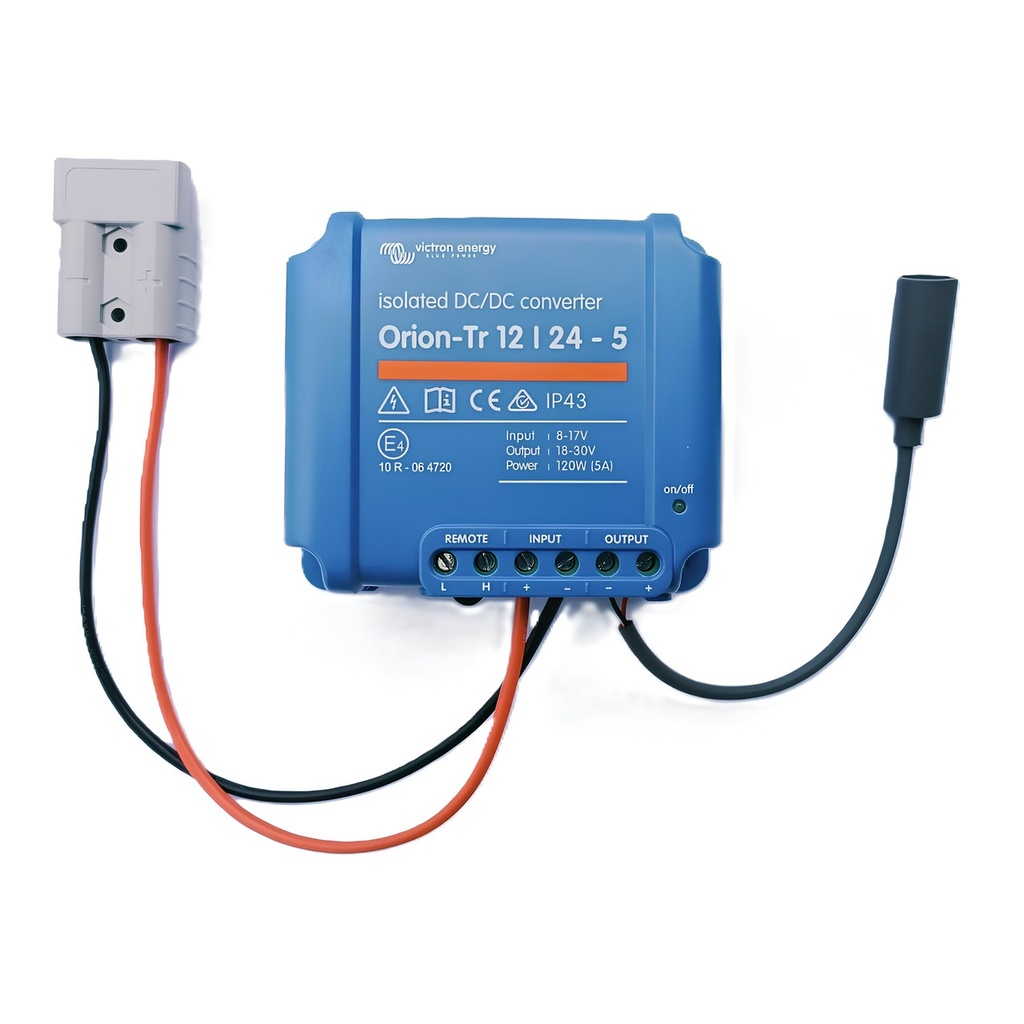 Starlink Mini 12V to 30V DC Power Supply w/Anderson Plug (Powered by Victron Orion-Tr)