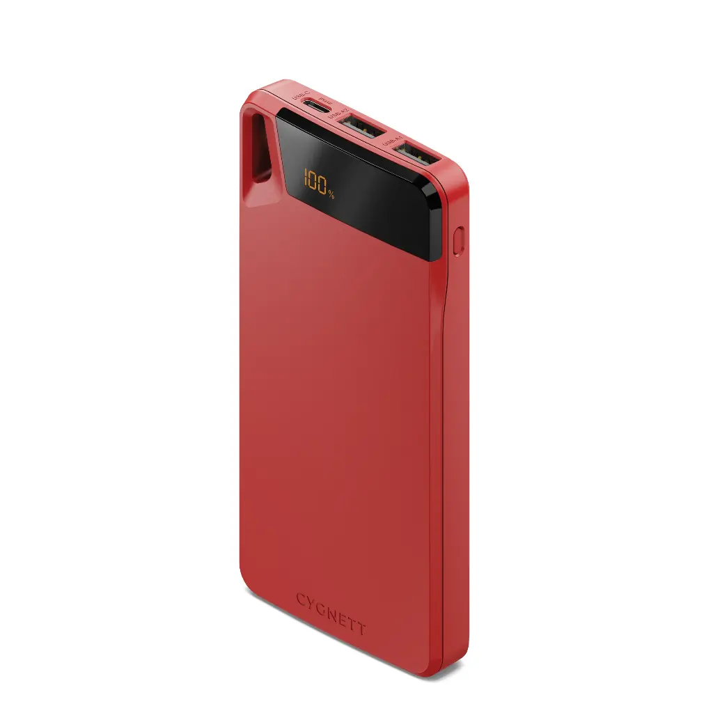 Cygnett ChargeUp Boost 20,000 mAh Power Bank - Red