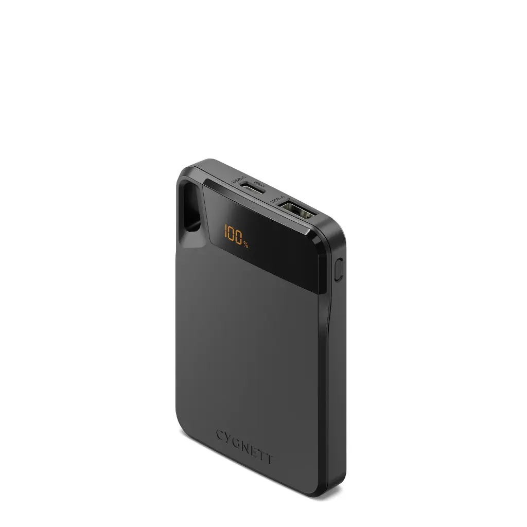Cygnett ChargeUp Boost 5,000 mAh Power Bank - Black