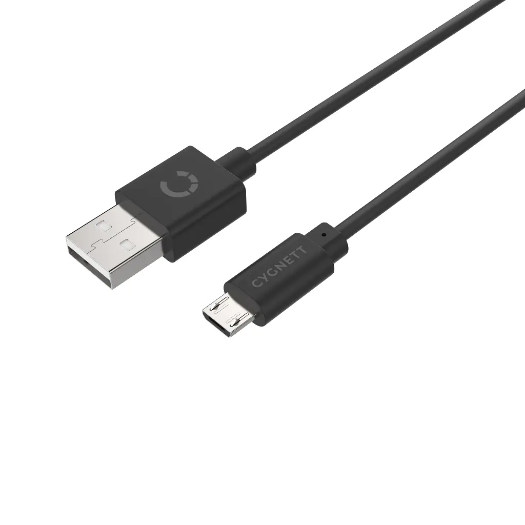 Cygnett Micro USB to USB-A Cable 2m - Black