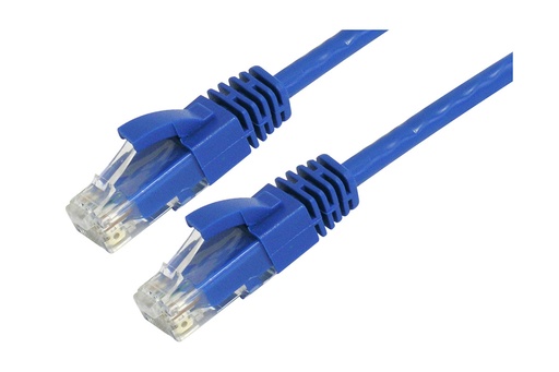 [UTP-15-C6A-BLU] Comsol Cat 6A UTP Snagless Patch Cable 15m - Blue