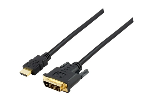 [HDMI-DVI-01] Comsol HDMI Male to DVI-D Male Cable 1m