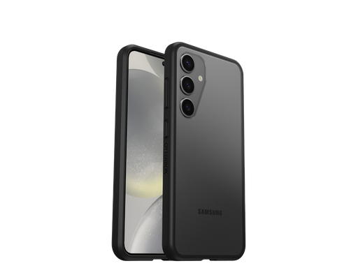 [77-94657] OtterBox React Case suits Samsung Galaxy S24 - Black Crystal