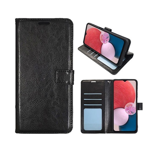[LBCSGS23-B] Kore Book Case suits Galaxy S23 - Black