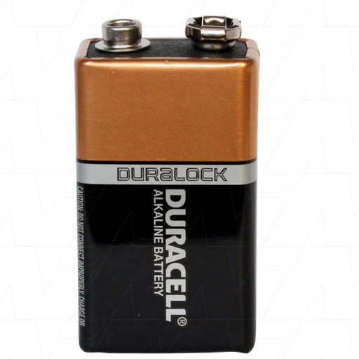 [MN1604] Duracell 9V Alkaline Battery Coppertop