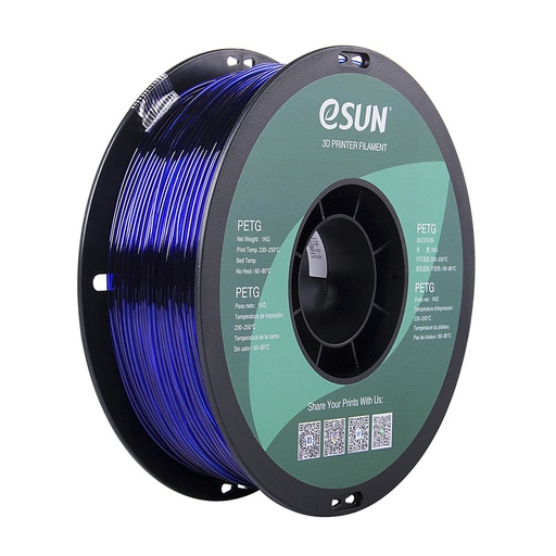 [TL4468] 1.75mm Blue eSUN PETG Filament 1kg Roll