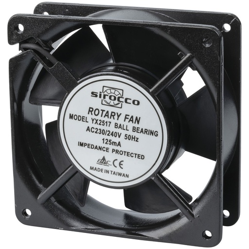 [YX2517] 120mm 240VAC Ball Bearing Fan