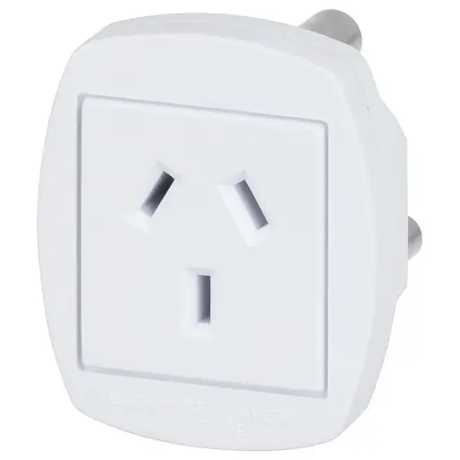 [PP4028] Mains Travel Adaptor for AU/NZ going to South Africa/India *does not convert voltage*