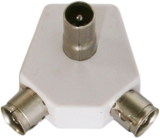 [TVS7] Daichi® PAL Splitter (1x male PAL to 2x female PAL) angle