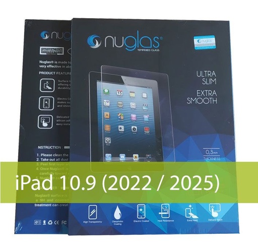 [ACC-NG-RAIP10] Nuglas Tempered Glass Screen Protector suits iPad 10.9" (10th Gen)