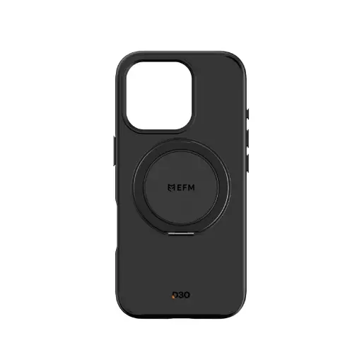 [EFCTAAE611BLA] EFM Alta Case with D3O Bio suits iPhone 16 Pro - Black
