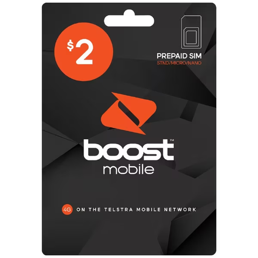 [100155890] Boost $2 SIM Trio Starter Kit Pre-Paid