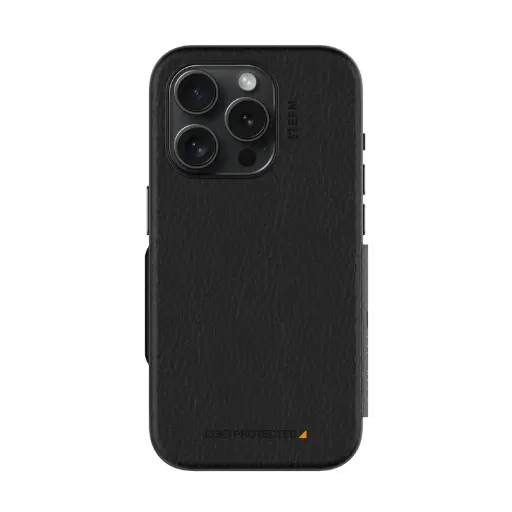 [EFCFLAE608BLA] EFM Monaco Wallet Case suits iPhone 15 Pro Max
