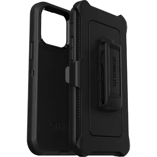 [77-88390] OtterBox Defender Case suits iPhone 14 Pro Max - Black