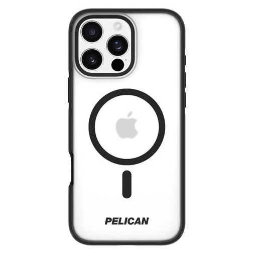 [PP055220] Pelican Ranger Mag Safe Case suits iPhone 16 Pro Max - Clear/Black Frosted